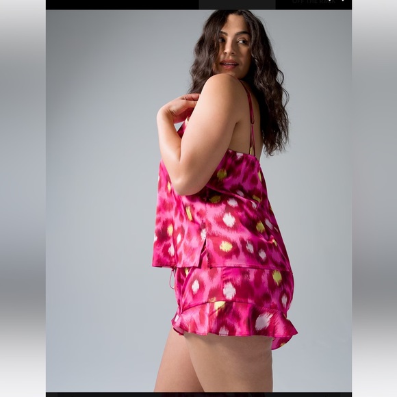 SOMA Satin Flirty Short Set - Picture 3 of 9